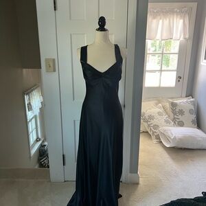Calvin Klein floor length dress.